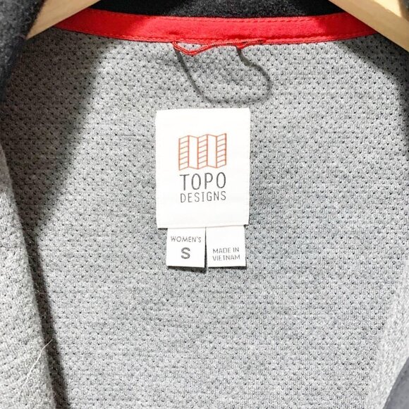 Topo Designs Global Wool Full Zip Sweater Jacket Size Small - Picture 11 of 14